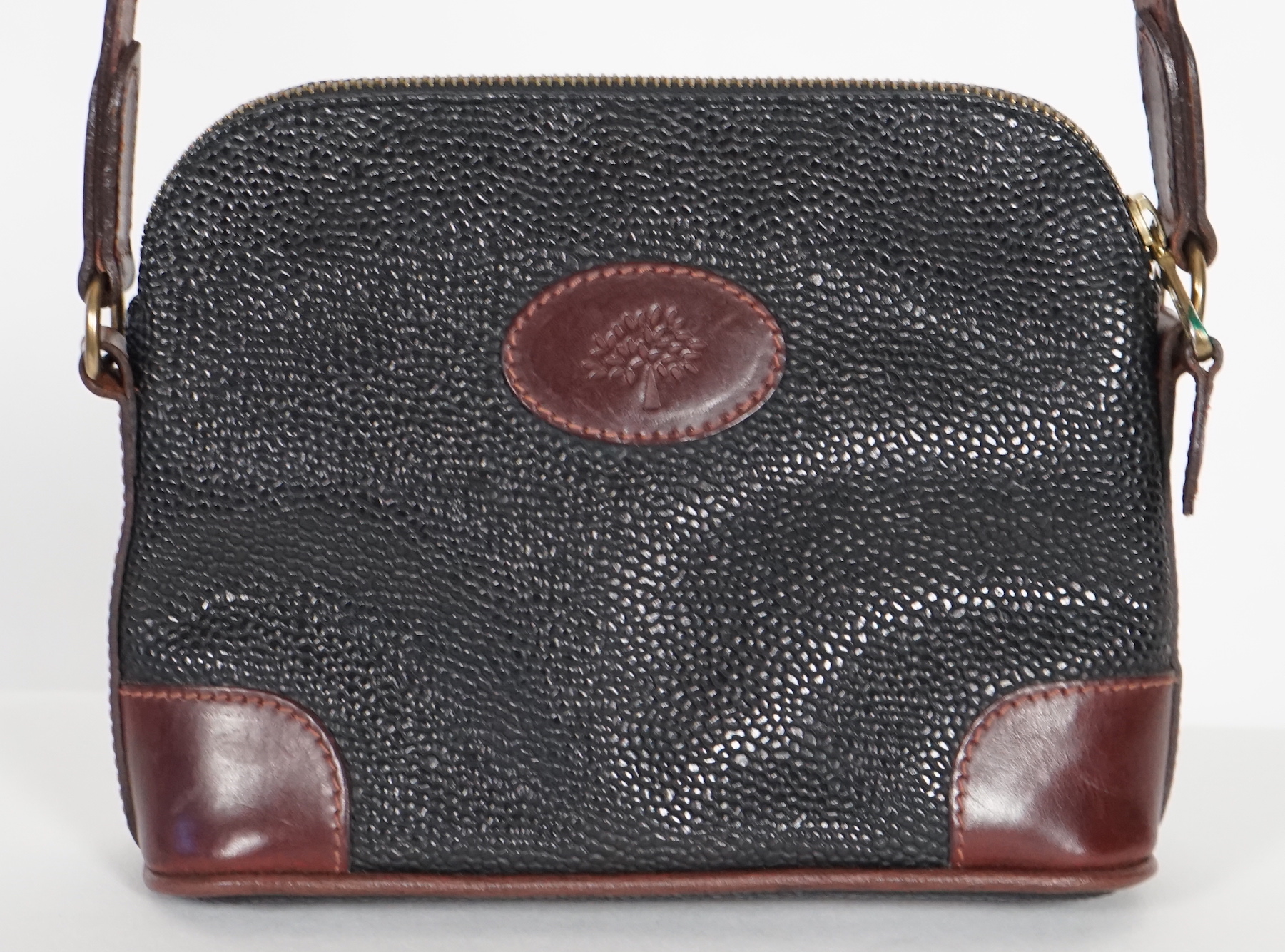 A Mulberry crossbody bag, width 20cm, height 15cm, depth 7.5cm